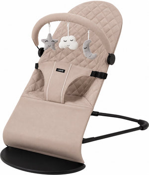 Baby Wipstoel Extra Compact Opvouwbaar met Speelboog - Beige