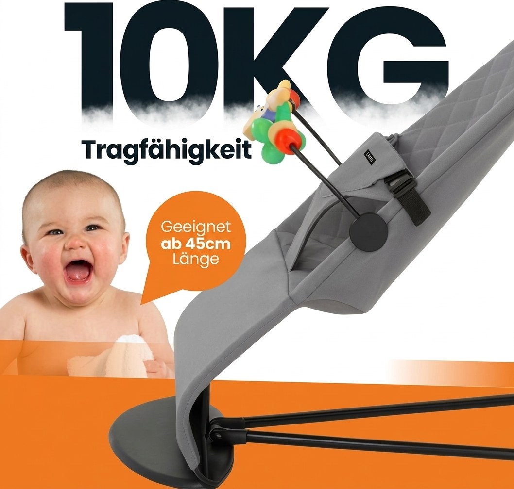Baby wipstoel (verstelbaar & inklapbaar) (DE 6)