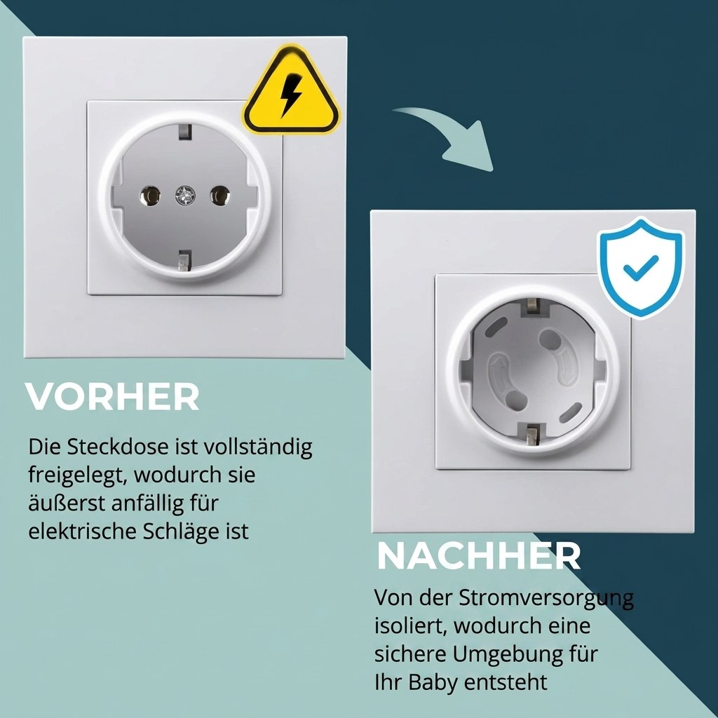 stopcontactbeveiliging met draaimechanisme - wit 16 stuks (DE 2)