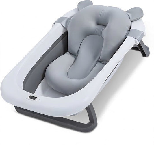 Babybad opvouwbaar met digitale thermometer & badkussen (FR 1)